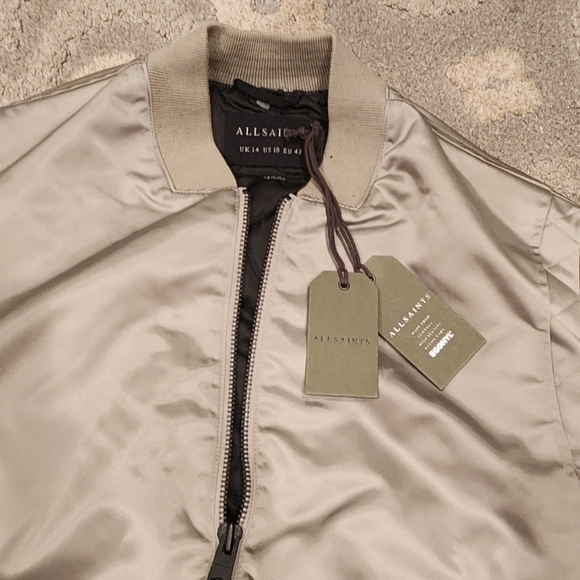 All Saints Women's Bomber Jacket - Picture 3 of 6